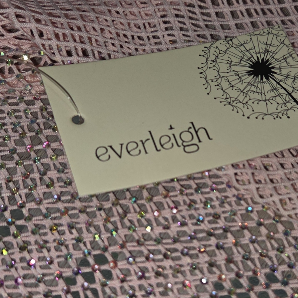 Basil & Lola By Everleigh Women's Pink Mesh NWT Top - Picture 5 of 6